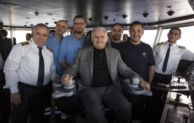 Başbakan Yıldırım, Yalova'dan İstanbul'a feribotla yolculuk yaptı - Resim: 4