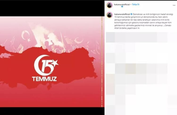 Demokrasi ve Milli Birlik Günü'nün 6. yılında ünlülerden 15 Temmuz paylaşımları... - Resim: 4