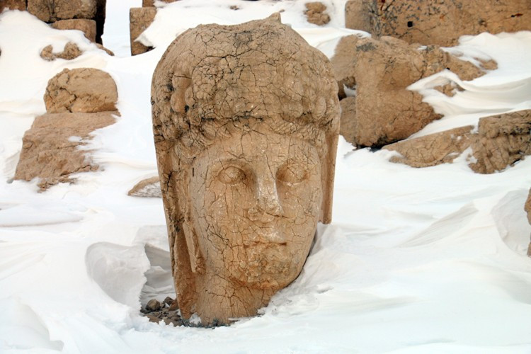  Nemrut beyaza büründü - Resim: 3