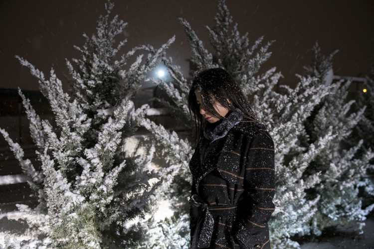 Ankara'ya beklenen kar geldi - Resim: 1