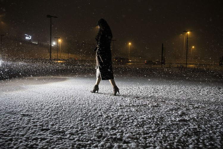 Ankara'ya beklenen kar geldi - Resim: 3