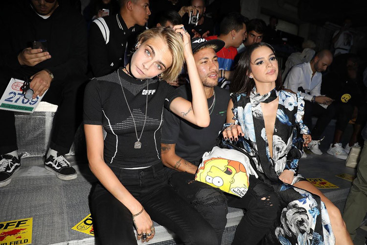 Neymar ve sevgilisi Bruna Marquezine Fransa'da ses getirdi - Resim: 2