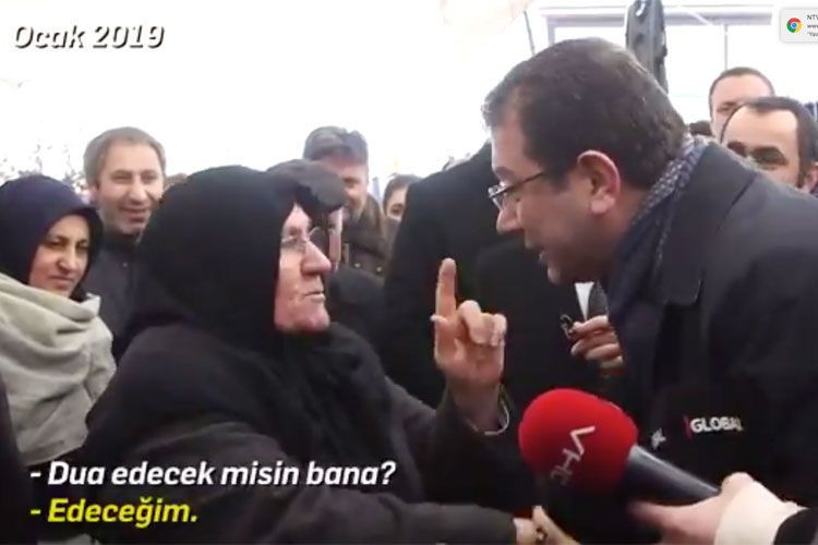Ekrem İmamoğlu  'sana oy vermem' diyen teyzeye gitti sansürsüz diyaloglar müthiş - Resim: 1