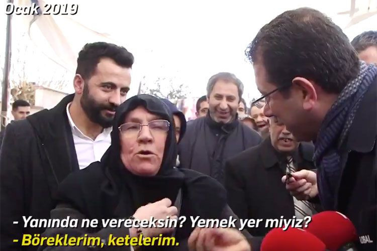 Ekrem İmamoğlu  'sana oy vermem' diyen teyzeye gitti sansürsüz diyaloglar müthiş - Resim: 2