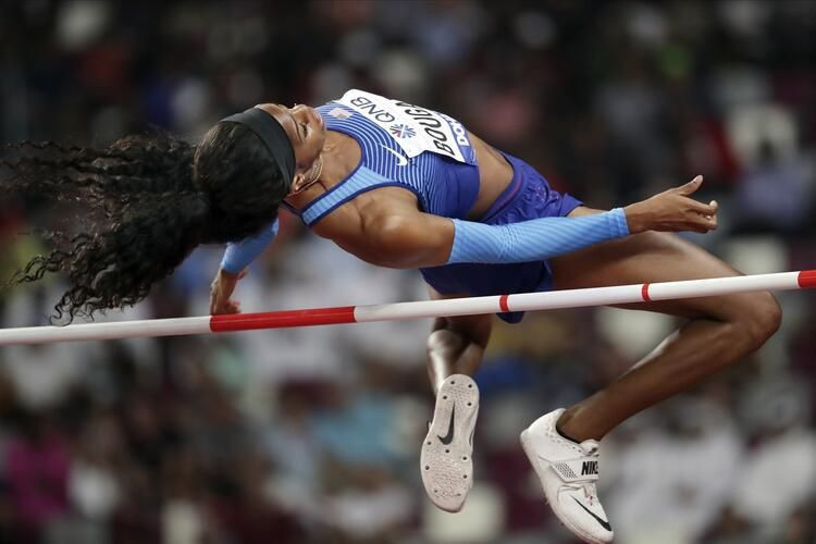 ABD'li heptatloncu Erica Bougard giydiği ayakkabı ile gündem oldu - Resim: 2