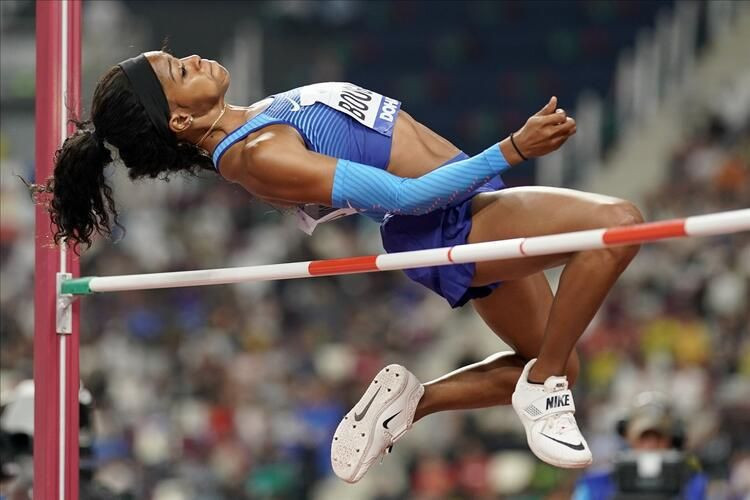 ABD'li heptatloncu Erica Bougard giydiği ayakkabı ile gündem oldu - Resim: 1