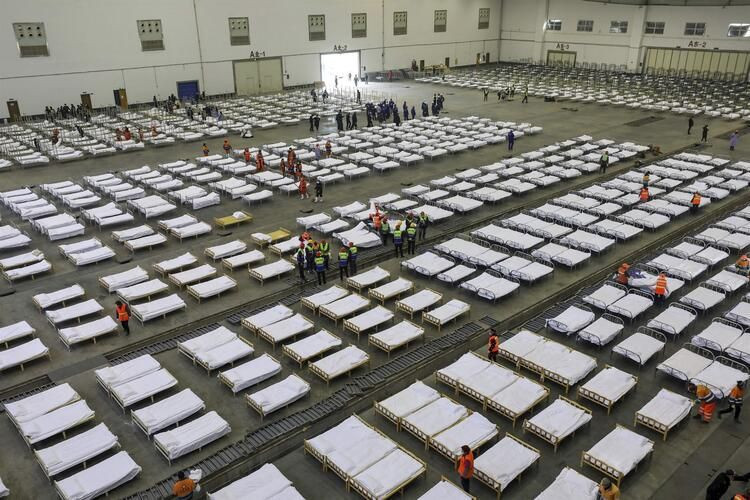 Çin'in hepsi hastane oldu inanılmaz görüntüler geliyor - Resim: 4