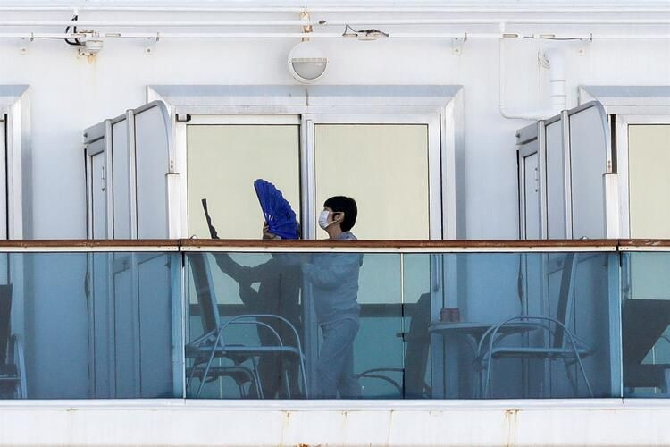 Koronavirüs karantinasındaki Diamond Princess gemisinde son durum - Resim: 1