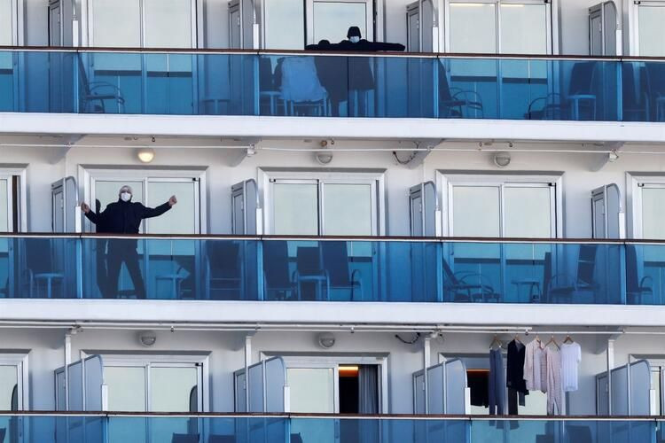 Koronavirüs karantinasındaki Diamond Princess gemisinde son durum - Resim: 3
