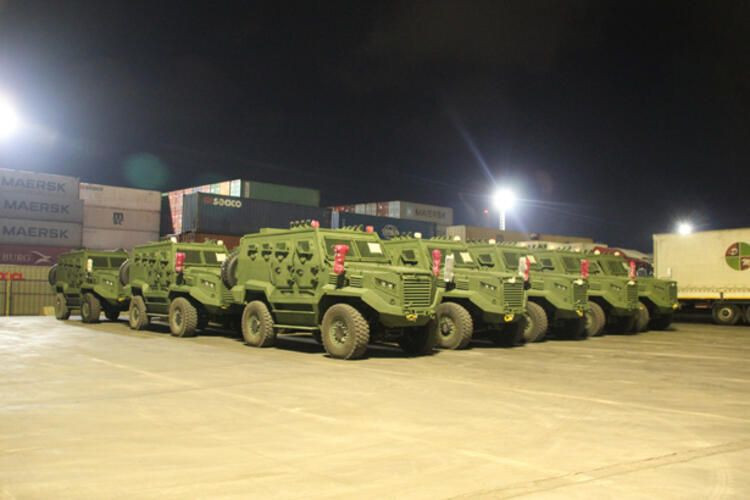 Türk zırhlı muharebe aracı Hızır'dan ilk ihracat! Gemiye yüklendi Afrika'ya gidiyor - Resim: 4