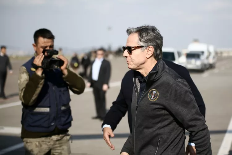 Bakan Çavuşoğlu ile ABD Dışişleri Bakanı Blinken deprem bölgesinde! - Resim: 2