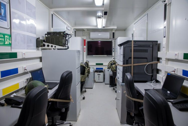 TSK'ya balistik korumalı komuta ve kontrol konteyner üs yapıldı! NATO çok beğendi - Resim: 4