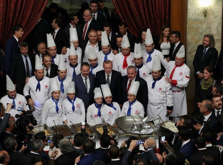 TBMM'deki resepsiyonda dikkat çeken kareler - Resim: 4