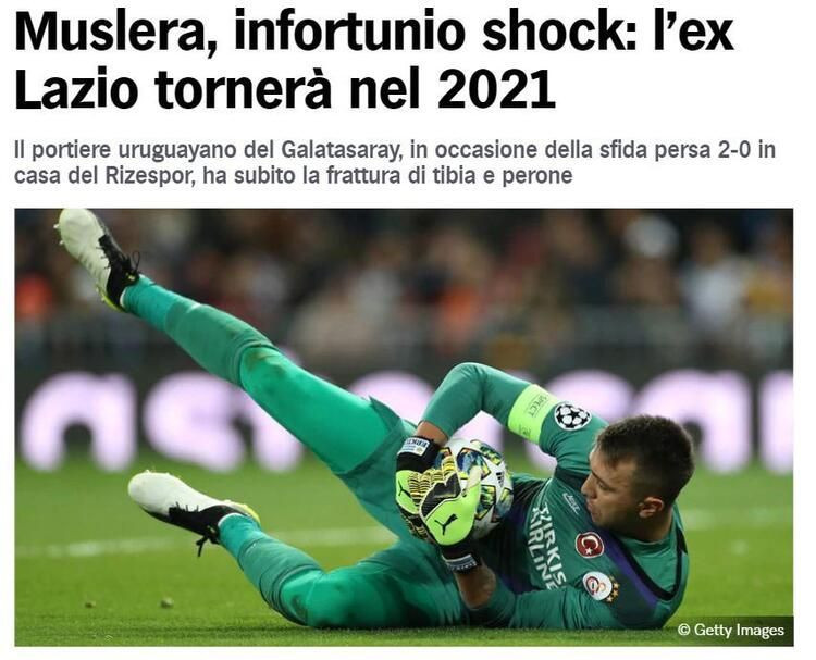 Avrupa basınında Muslera depremi: 2021'den önce dönemez - Resim: 3