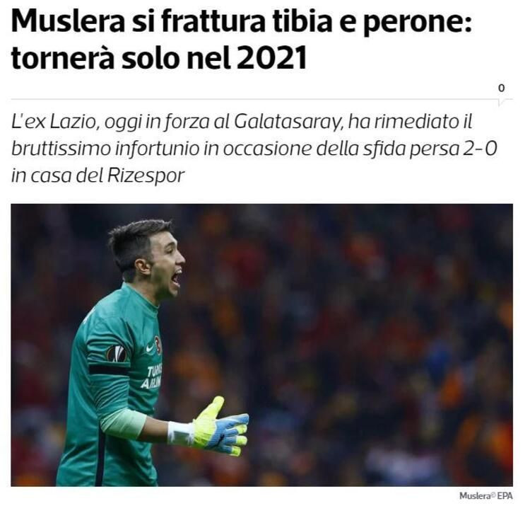 Avrupa basınında Muslera depremi: 2021'den önce dönemez - Resim: 4