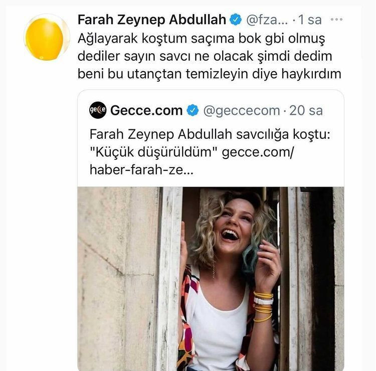 Farah Zeynep Abdullah'tan yeşil saç çıkışı: B.k gibi olmuş dediler diye, ağlayarak savcıya gittim! - Resim: 1
