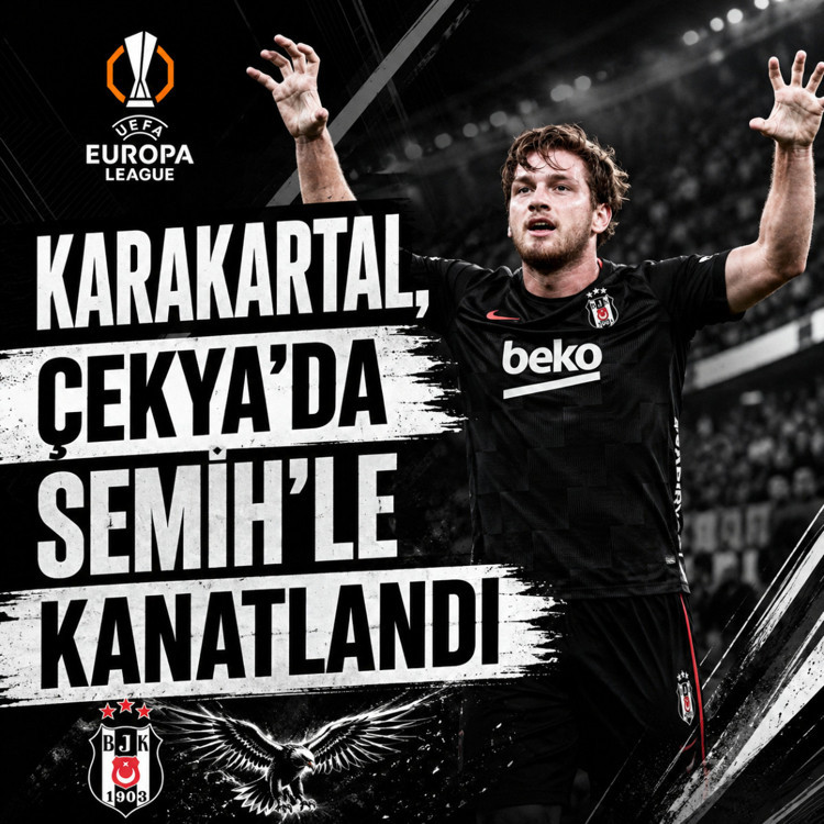 Semih Kılıçsoy Beşiktaş'a galibiyeti getirdi