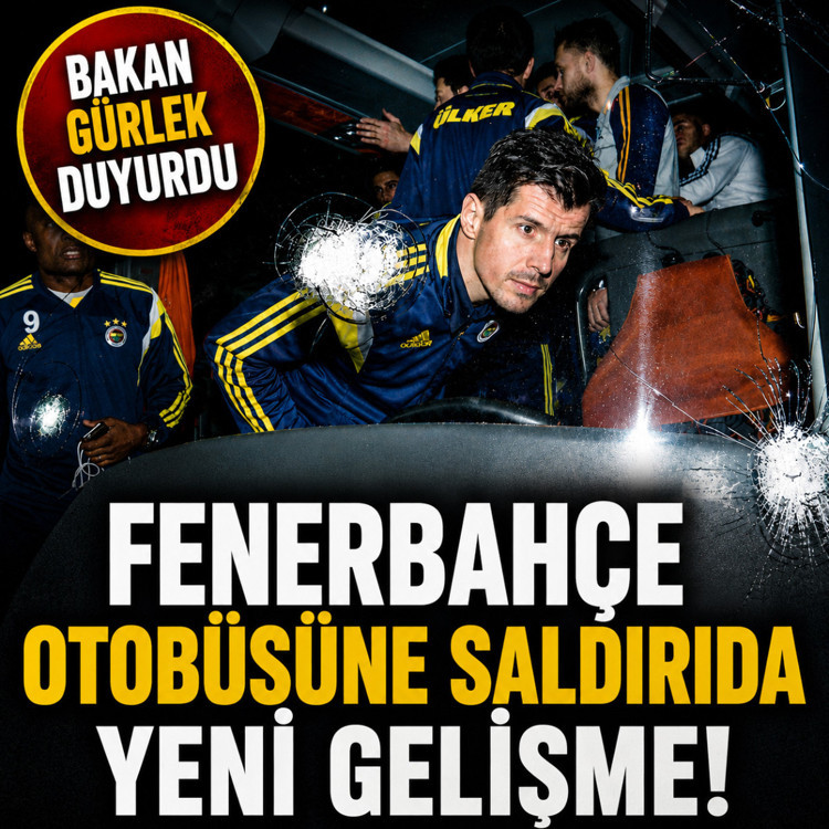 Bakan Gürlek duyurdu! Fenerbahçe otobüsüne saldırı soruşturması: 5 gözaltı