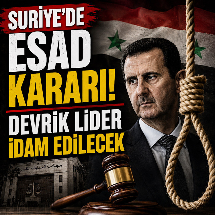 Suriye’de Esad kararı! Devrik lider idam edilecek