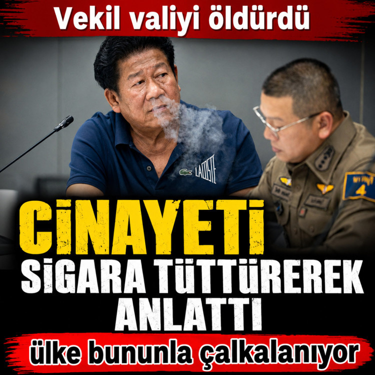 Eski vekil valiyi öldürdü! Sigara içerek cinayeti anlatınca ülke ayağa kalktı