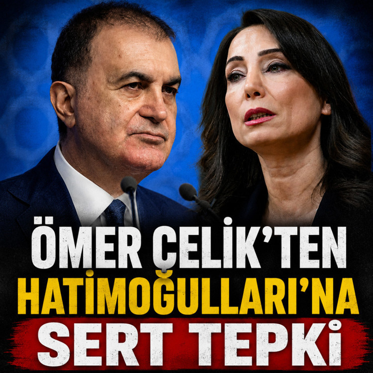AK Partili Ömer Çelik'ten DEM Partili Tülay Hatimoğulları'nın açıklamalarına tepki