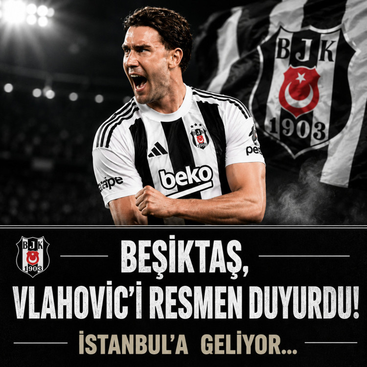 Beşiktaş, Dusan Vlahovic transferini KAP’a bildirdi