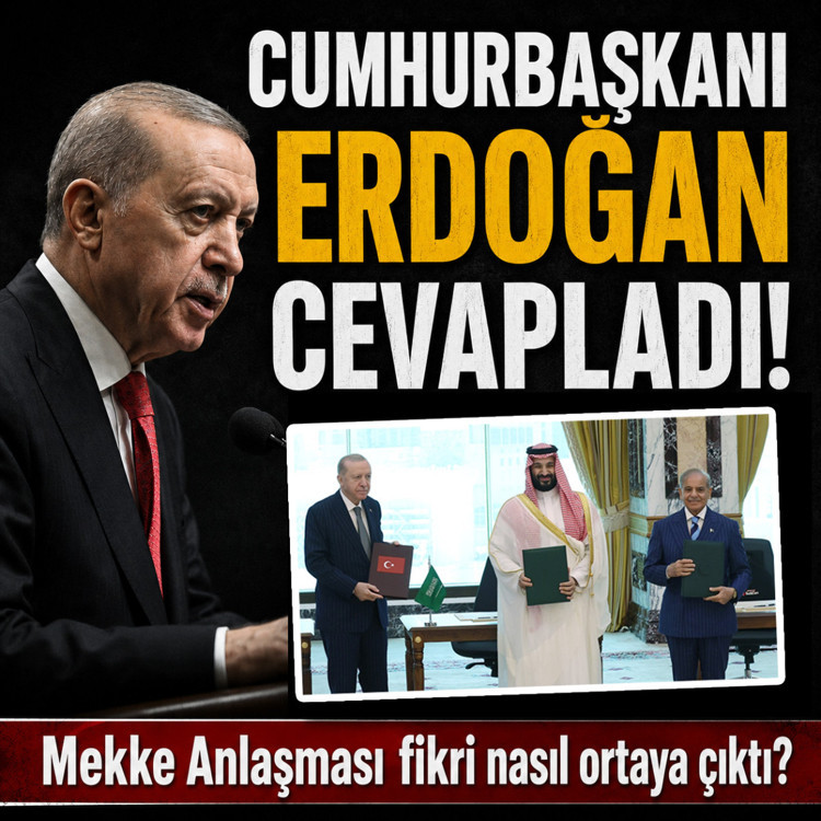 Cumhurbaşkanı Erdoğan cevapladı! Mekke Ortak Savunma Anlaşması fikri nasıl ortaya çıktı?