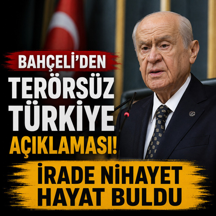 Devlet Bahçeli’den Terörsüz Türkiye açıklaması