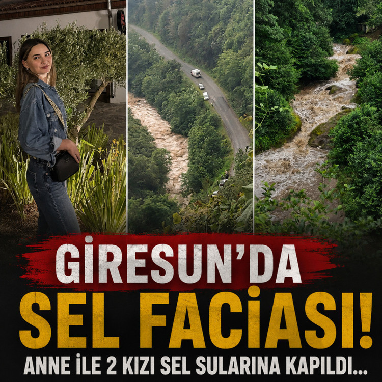 Giresun'da dere faciası: 3 kişi kayıp