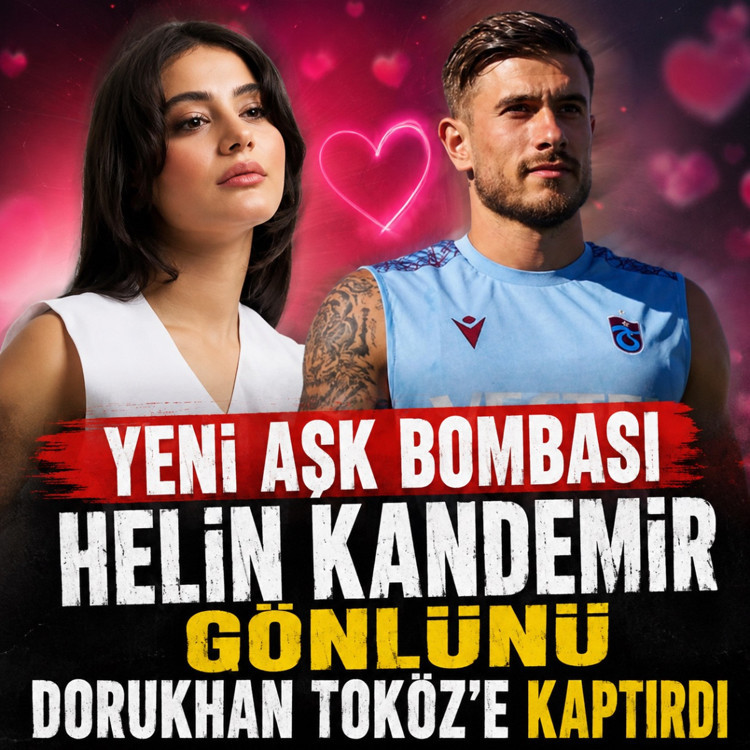 Helin Kandemir'den aşk bombası! Gönlünü o futbolcuya kaptırdı...