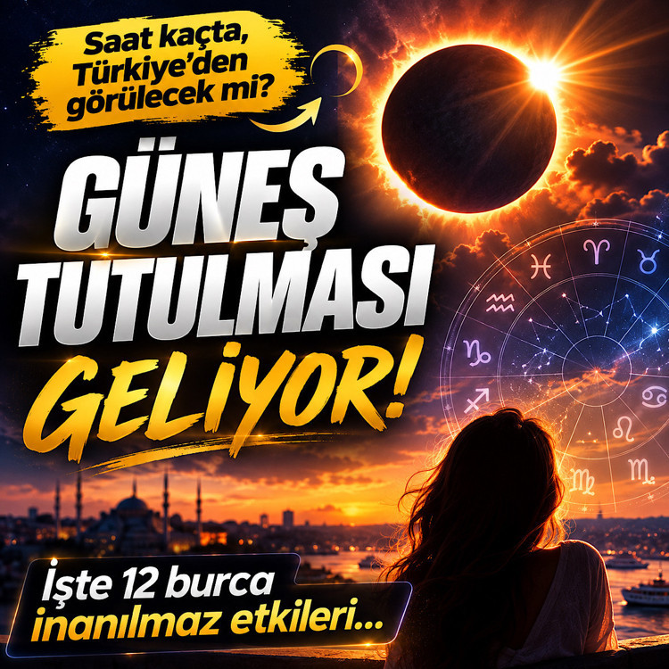 Güneş tutulması saat kaçta, Türkiye'den görülecek mi? İşte 12 burca inanılmaz etkileri...