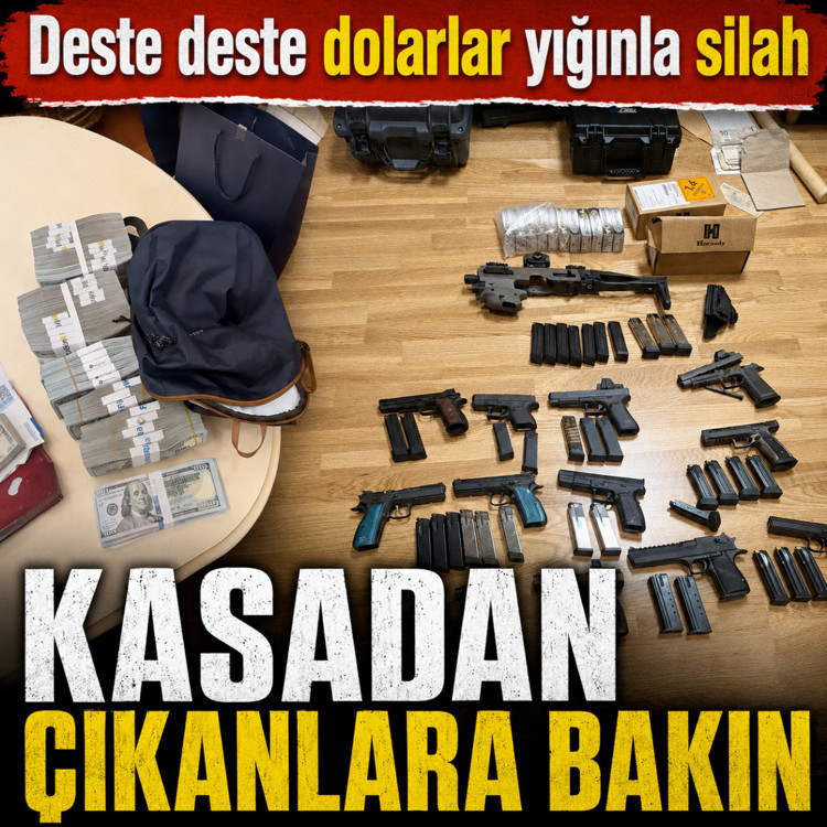 Süleymancıların lideri Alihan Kuriş operasyonunda kasalardan çıkanlara bakın