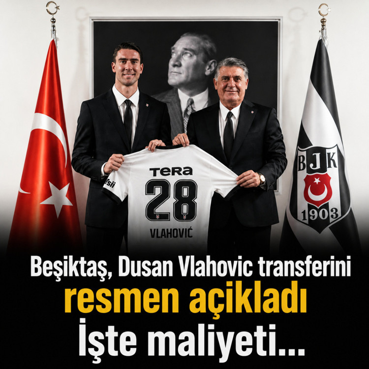 Beşiktaş, Dusan Vlahovic transferini resmen açıkladı