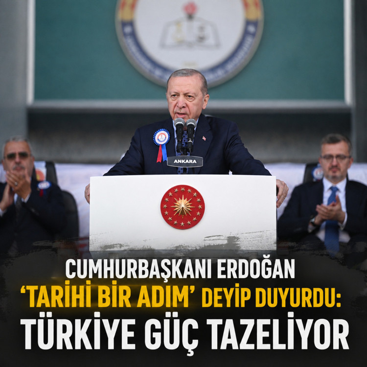 Cumhurbaşkanı Erdoğan: Meclis’te kabul edilen kanun tarihi bir adım