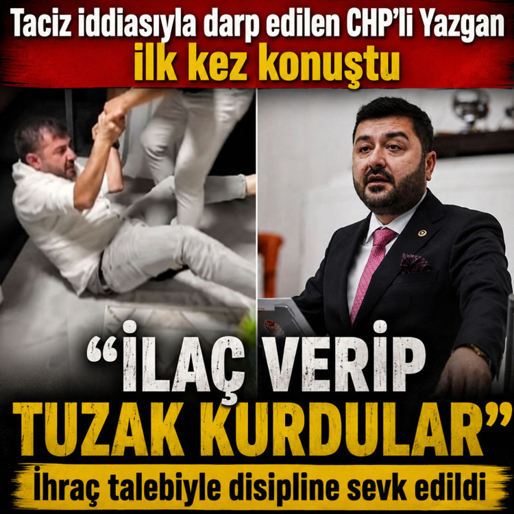 Taciz iddiasıyla darp edilen CHP'li Ahmet Baran Yazgan ilk kez konuştu: "Mağdurum..."