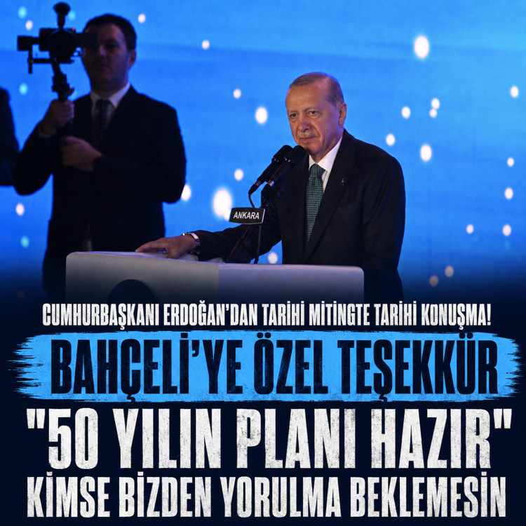 AK Parti 25’inci kuruluş yıl dönümünde Erdoğan'dan tarihi konuşma