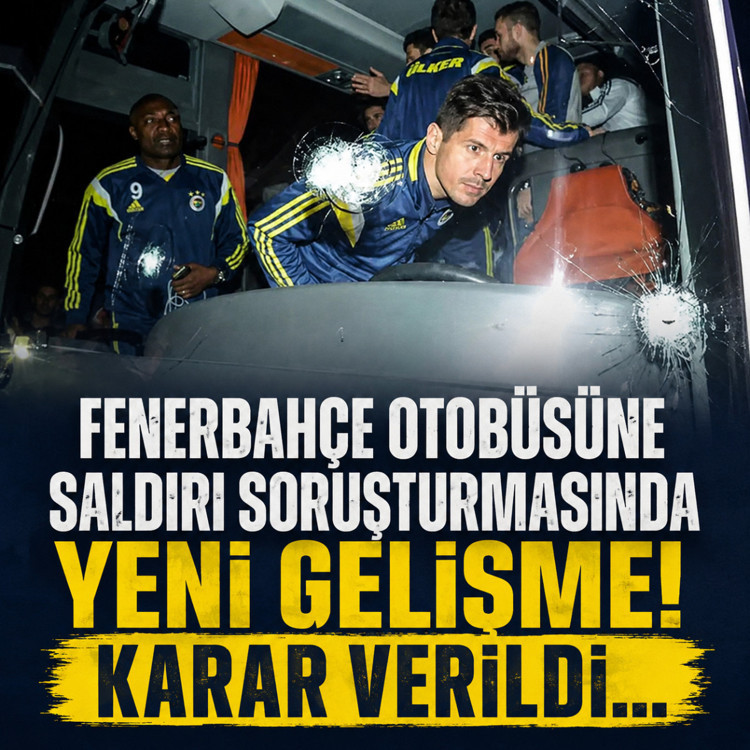 Fenerbahçe otobüsüne saldırı soruşturmasında 1 şüpheli tutuklandı
