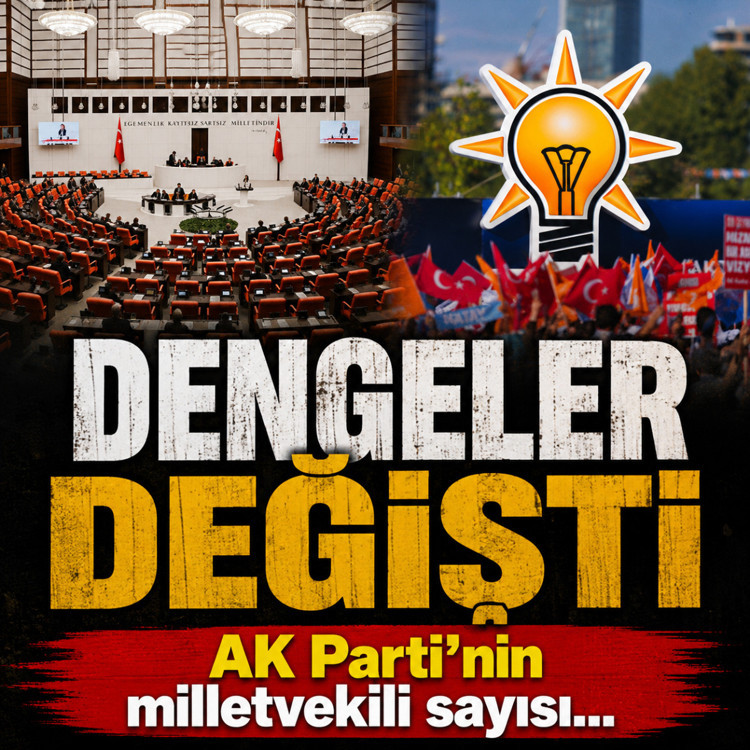 AK Parti'nin milletvekili sayısı 280 oldu
