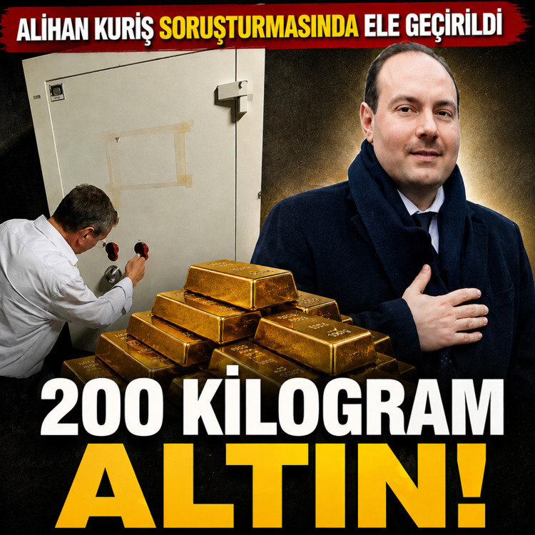 "Alihan Kuriş suç örgütü" soruşturmasında flaş gelişme! 200 kilogram altın ele geçirildi