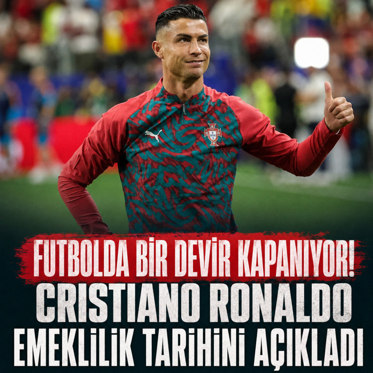 Cristiano Ronaldo emeklilik için sezon sonunu işaret etti