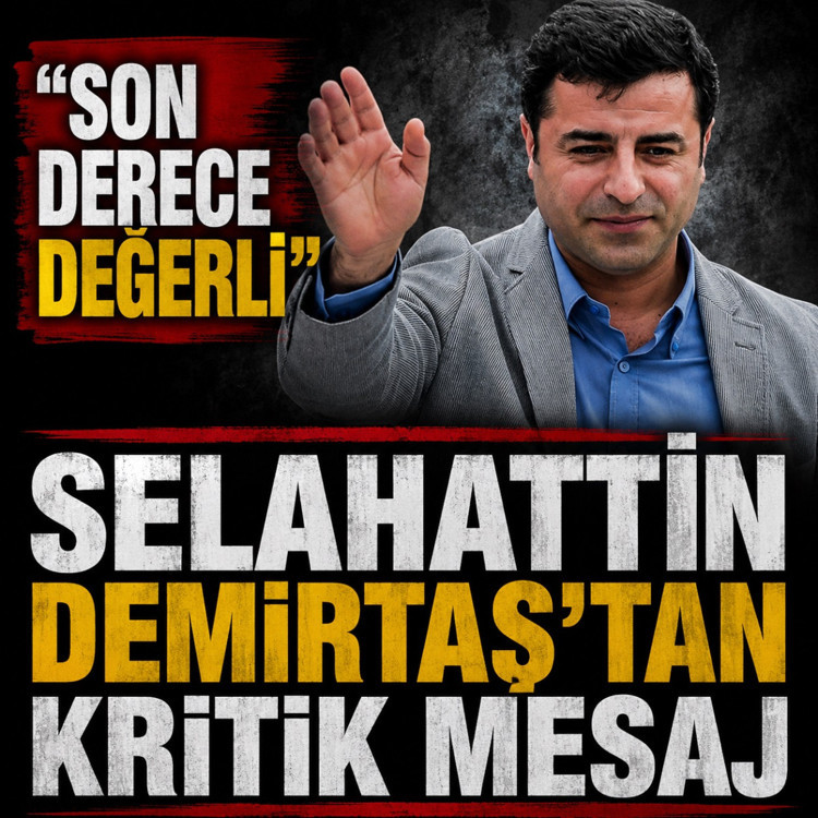 Selahattin Demirtaş'tan kritik mesaj! Cezaevinden yazdı...
