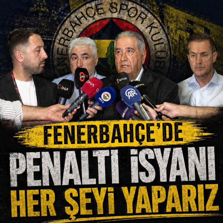 Fenerbahçe Genel Sekreteri Mahmut Uslu sert çıktı 2 penaltımız verilmedi