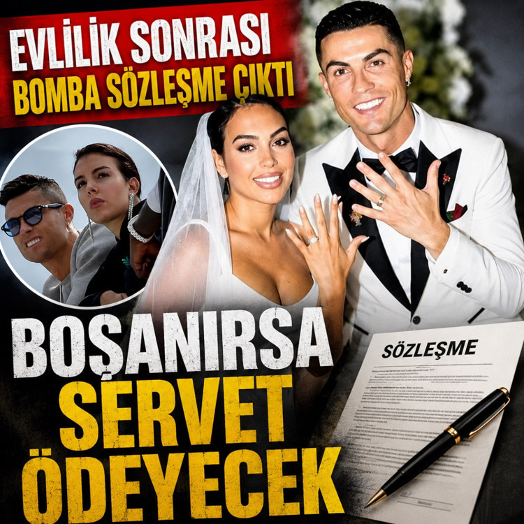 Ronaldo'nun evlilik sözleşmesi ortaya çıktı! Boşanırsa servet kaybedecek...