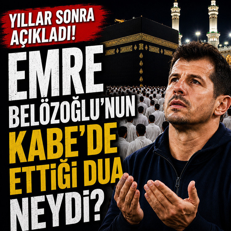 Yıllar sonra açıkladı! Emre Belözoğlu’nun Kabe’de ettiği dua neydi?