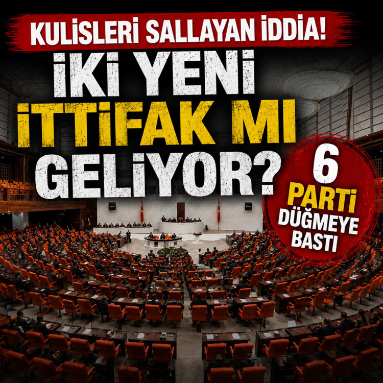 Kulisleri sallayan iddia! İki yeni ittifak mı geliyor? 6 parti düğmeye bastı