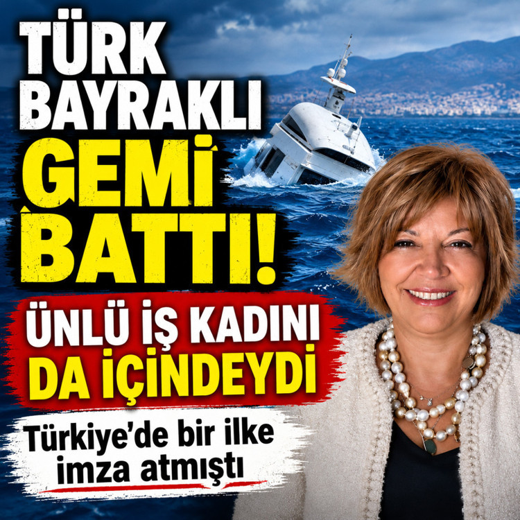 Yunanistan'da Türk bayraklı gemi battı! Işınsu Kestelli ve 9 kişi ölümden döndü