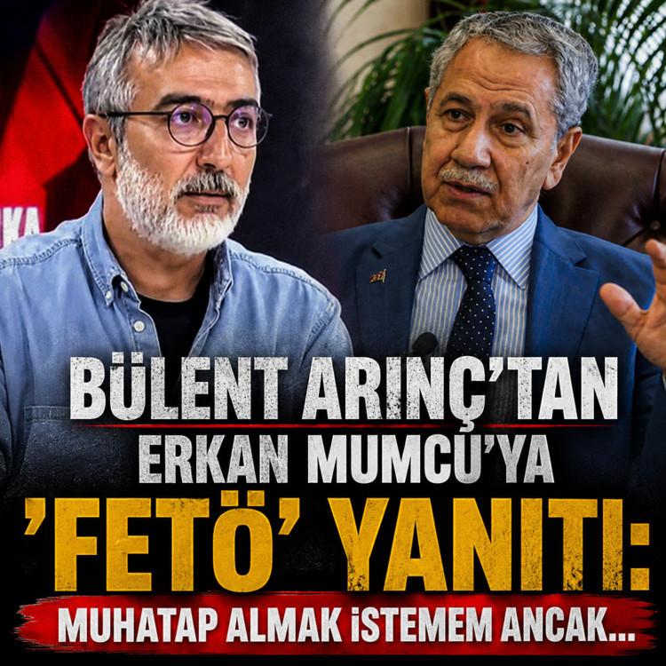Bülent Arınç’tan Erkan Mumcu’ya 'FETÖ' yanıtı: Muhatap almak istemem ancak...