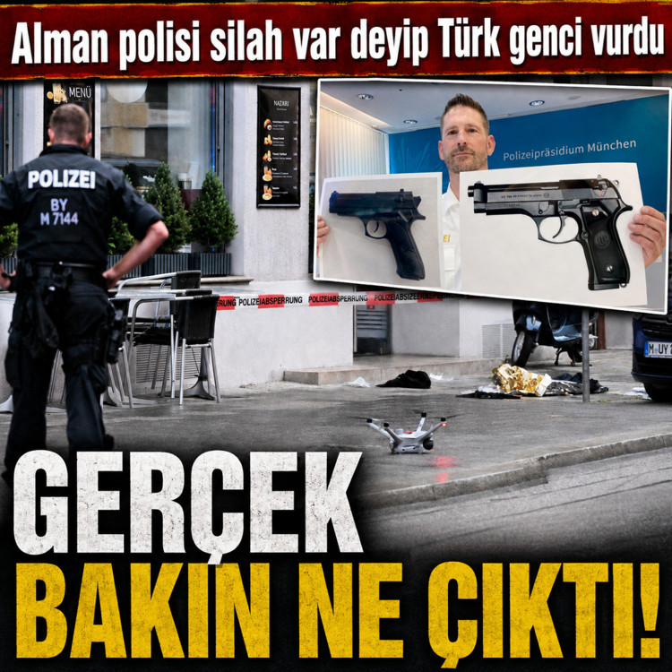 Alman polisi Türk öğrenciyi vurdu! Elinde silah var dediler bakın gerçekte neymiş
