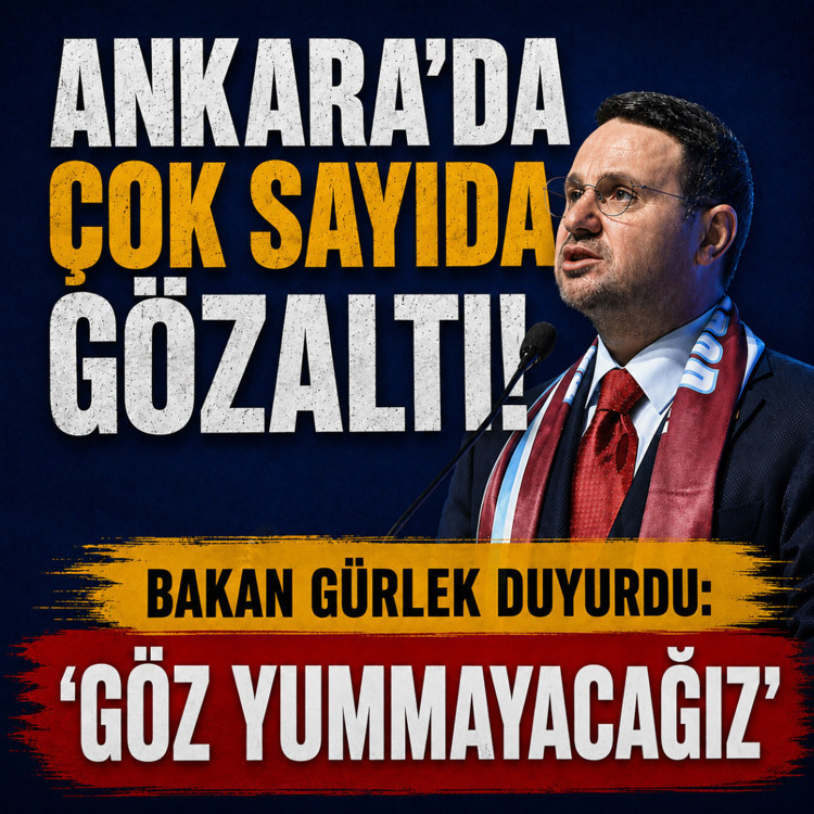 Bakan Gürlek duyurdu! Ankara'da fuhuş ve insan ticaretine yönelik operasyonlarda 44 kişi gözaltına alındı