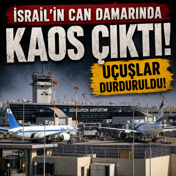 İsrail'de iş bırakma eylemi: Uçuşlar aksadı